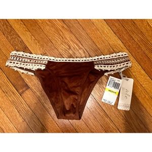 Ale Alessandra Ever Suede Brazilian Bottom NWT